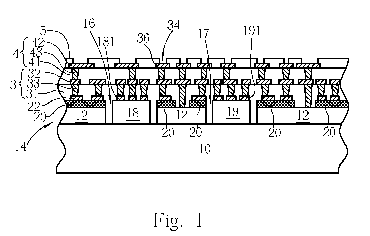 Chip embedded packaging structure