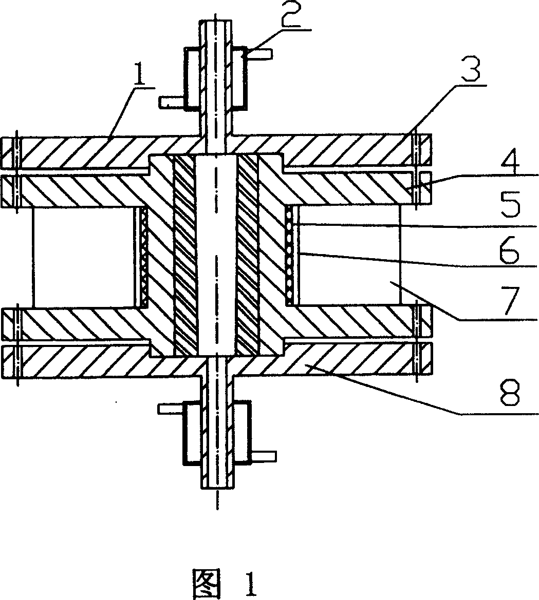 Method and apapratus for preparing network ceramic skeleton reinforced metal-base composite material