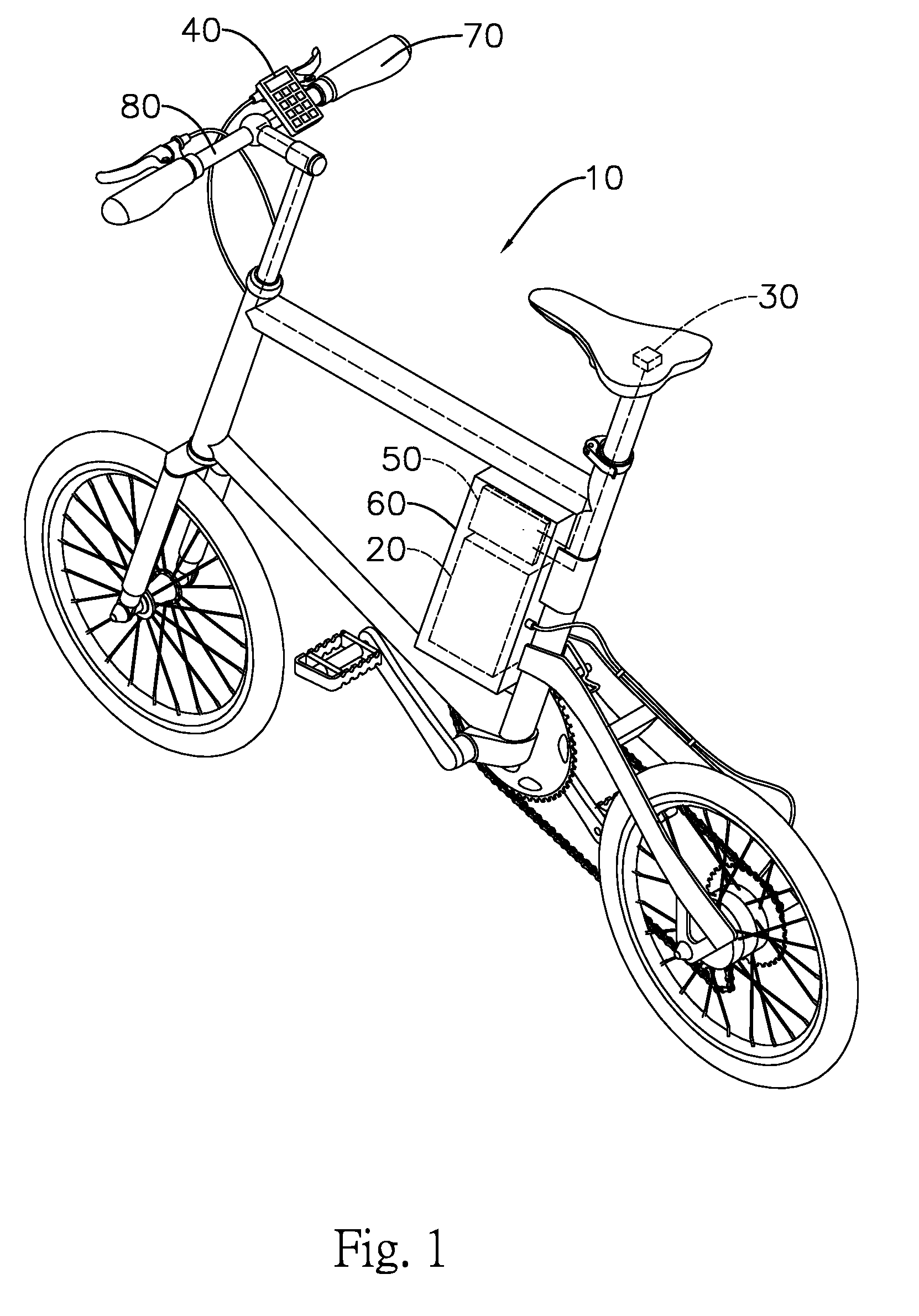 Structure of power driven vehicle