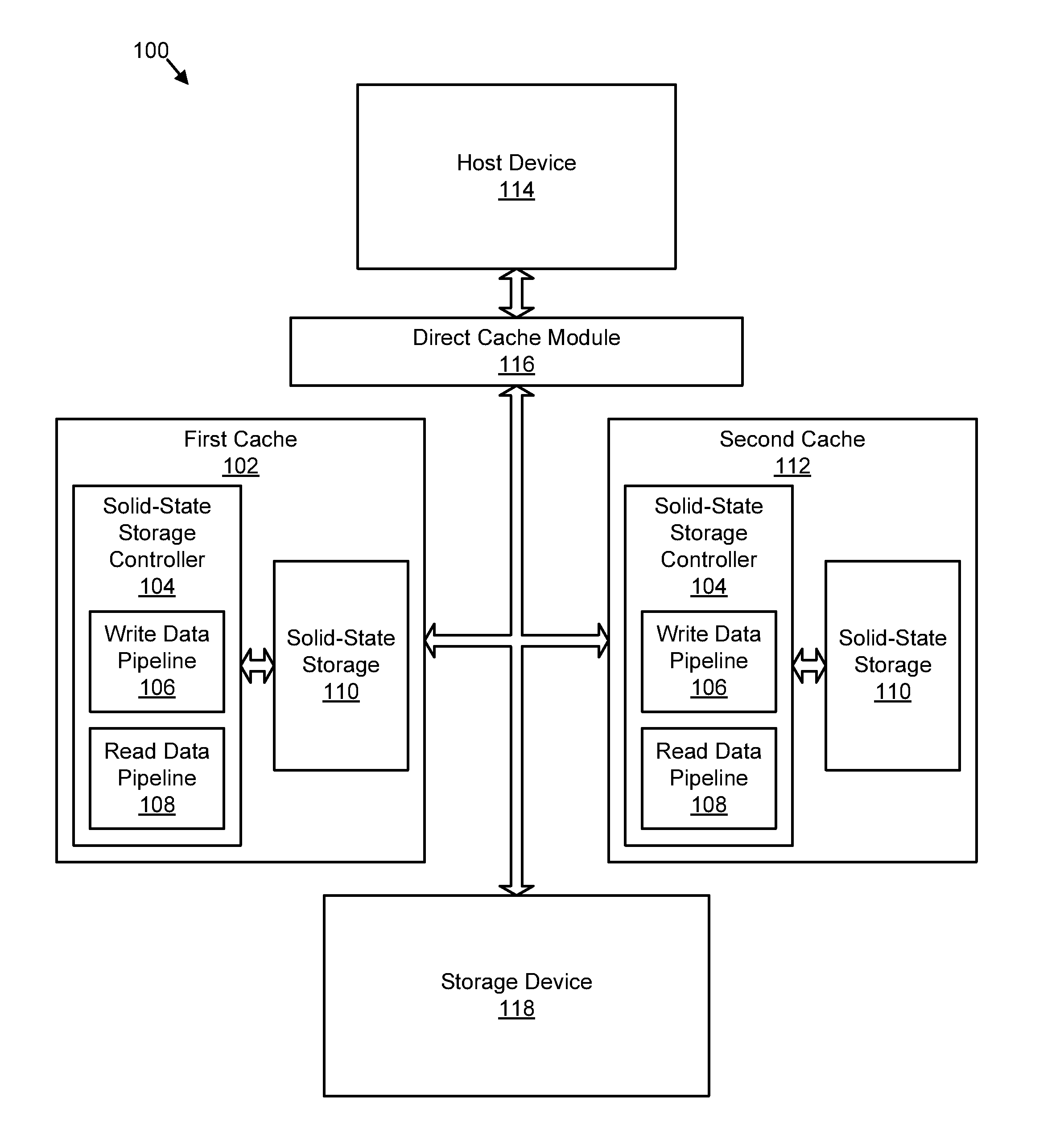 Apparatus, system, and method for redundant write caching