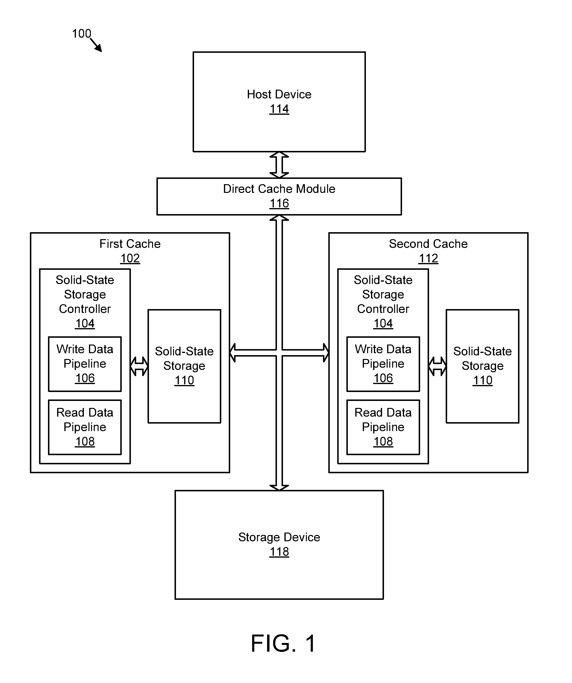 Apparatus, system, and method for redundant write caching