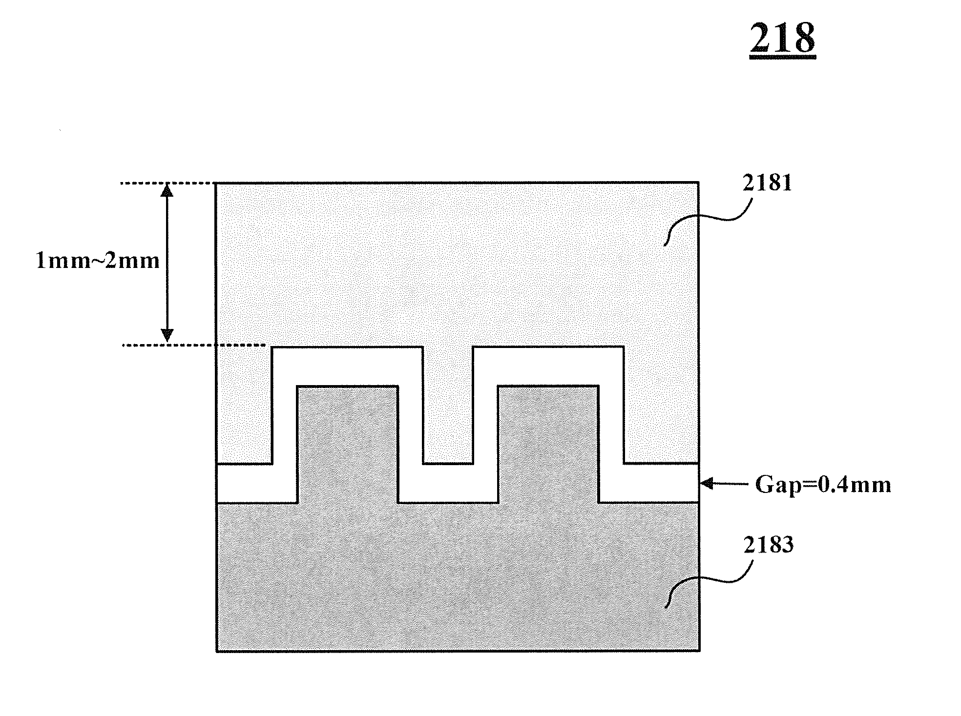 Sensing structure of touch panel