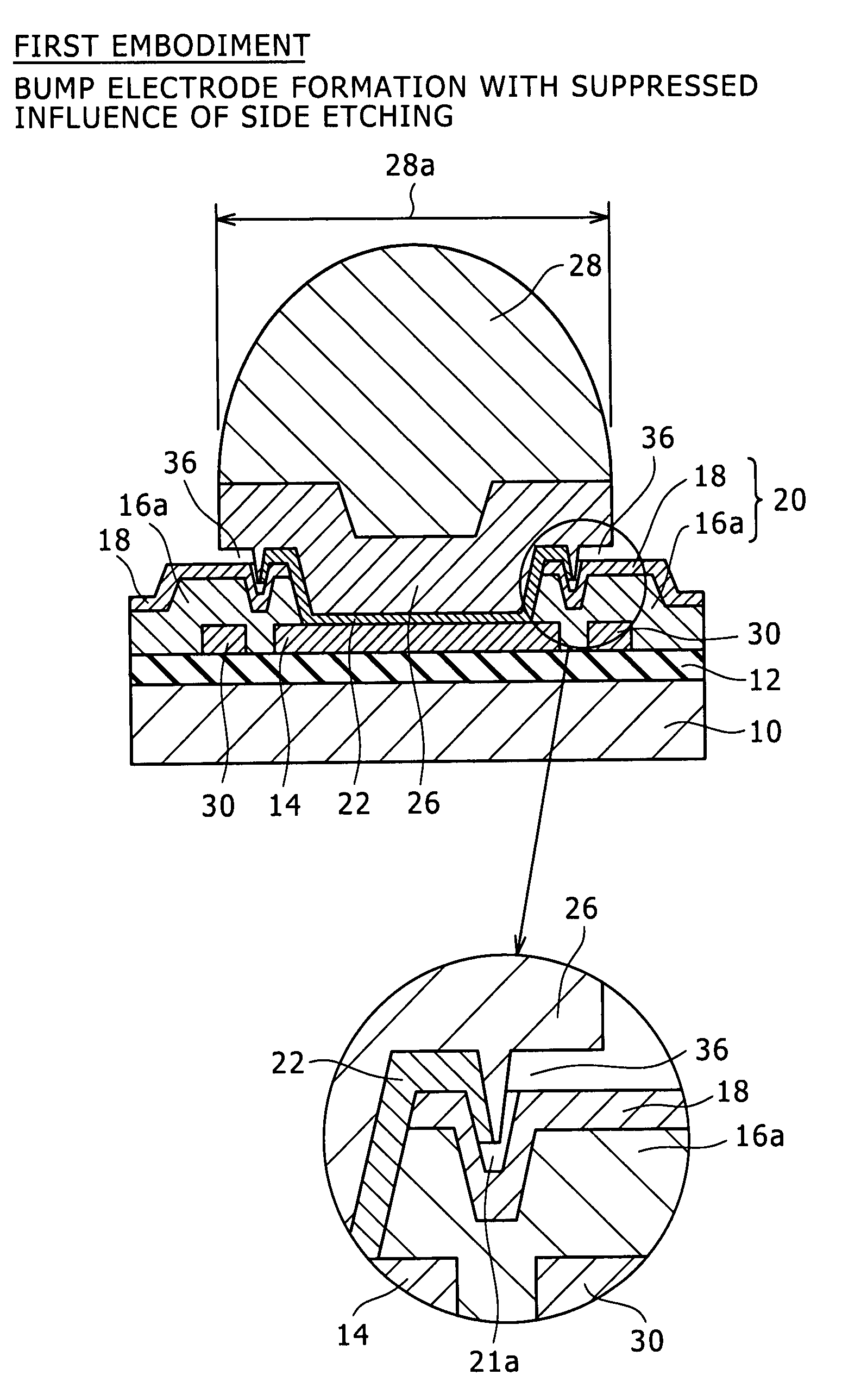 Electronic component, semiconductor device employing same, and method for manufacturing electronic component