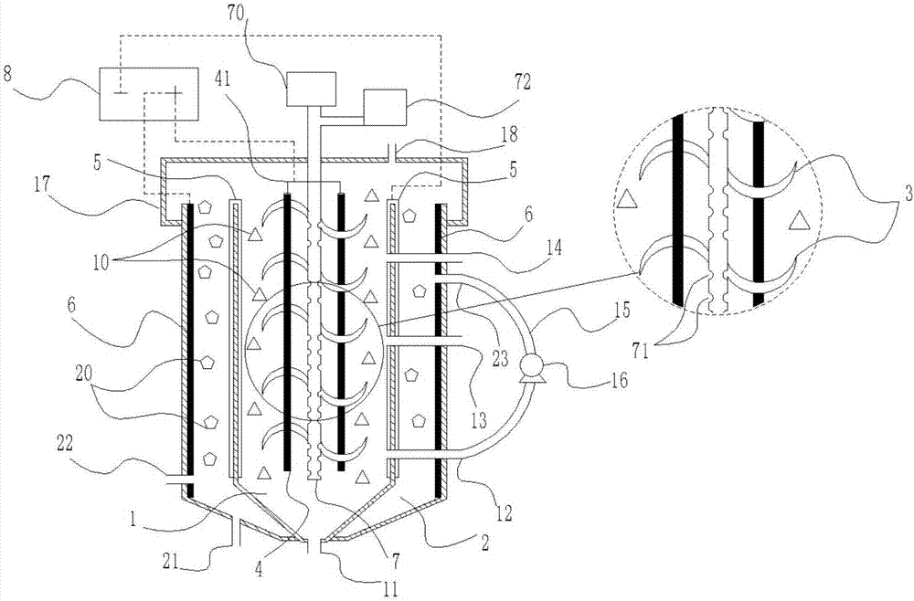 Rapid biofilm formation method for low C/N ratio waste water treatment using calcium ion-regulated biofilm method