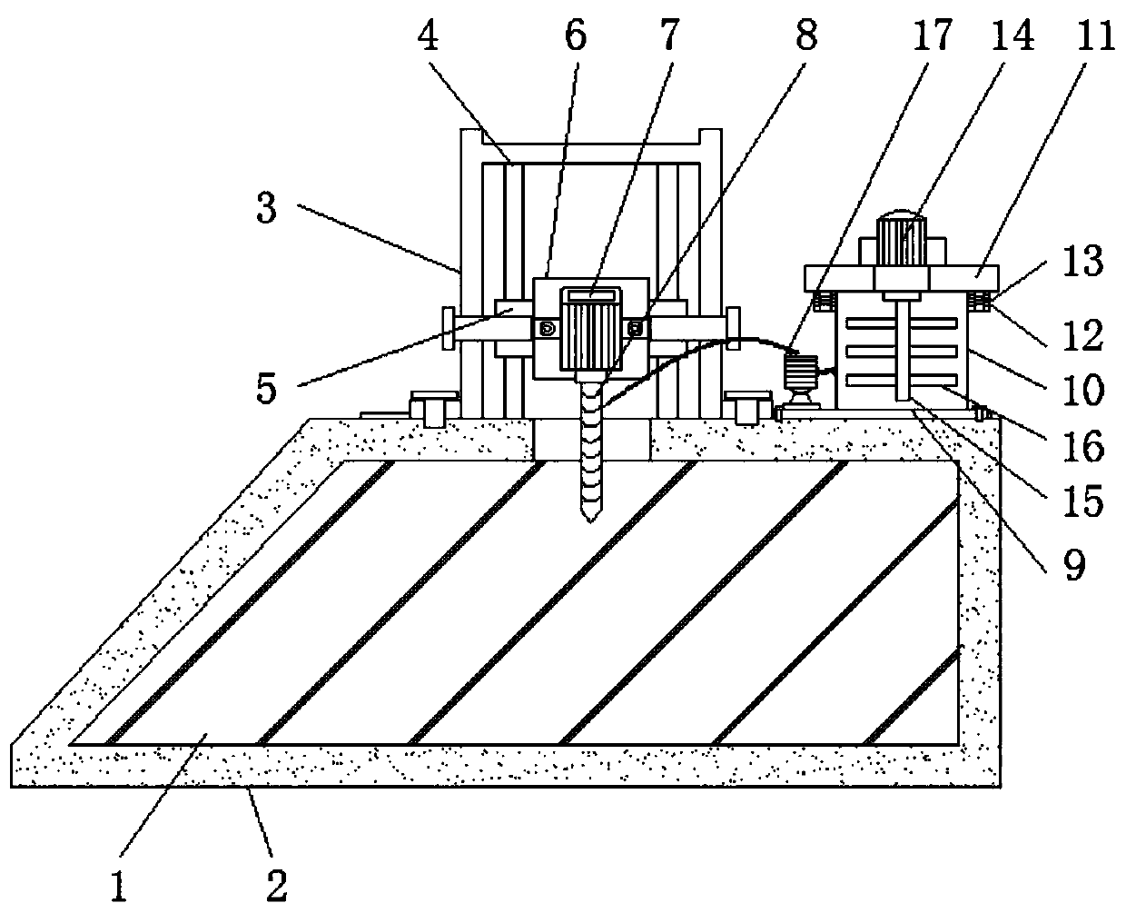 Reinforcing structure for rice-fish integrated farming dam