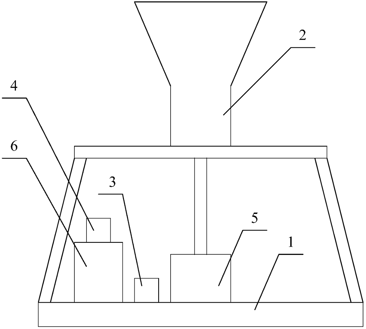 Composite vibration component test system of turbopump-feed liquid rocket engine structure