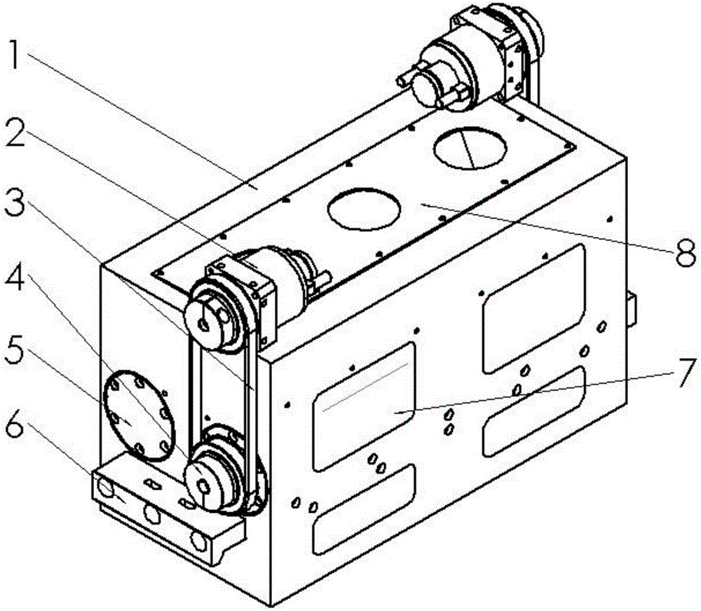 Self-powder-storing selective laser melting powder supplying flexible bidirectional non-redundancy powder laying device