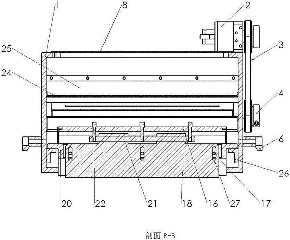 Self-powder-storing selective laser melting powder supplying flexible bidirectional non-redundancy powder laying device