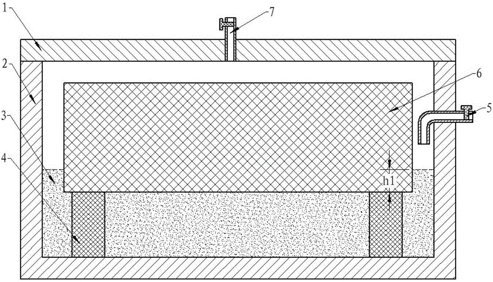 Lightweight carbon fiber thermal insulation material surface pore-sealing method