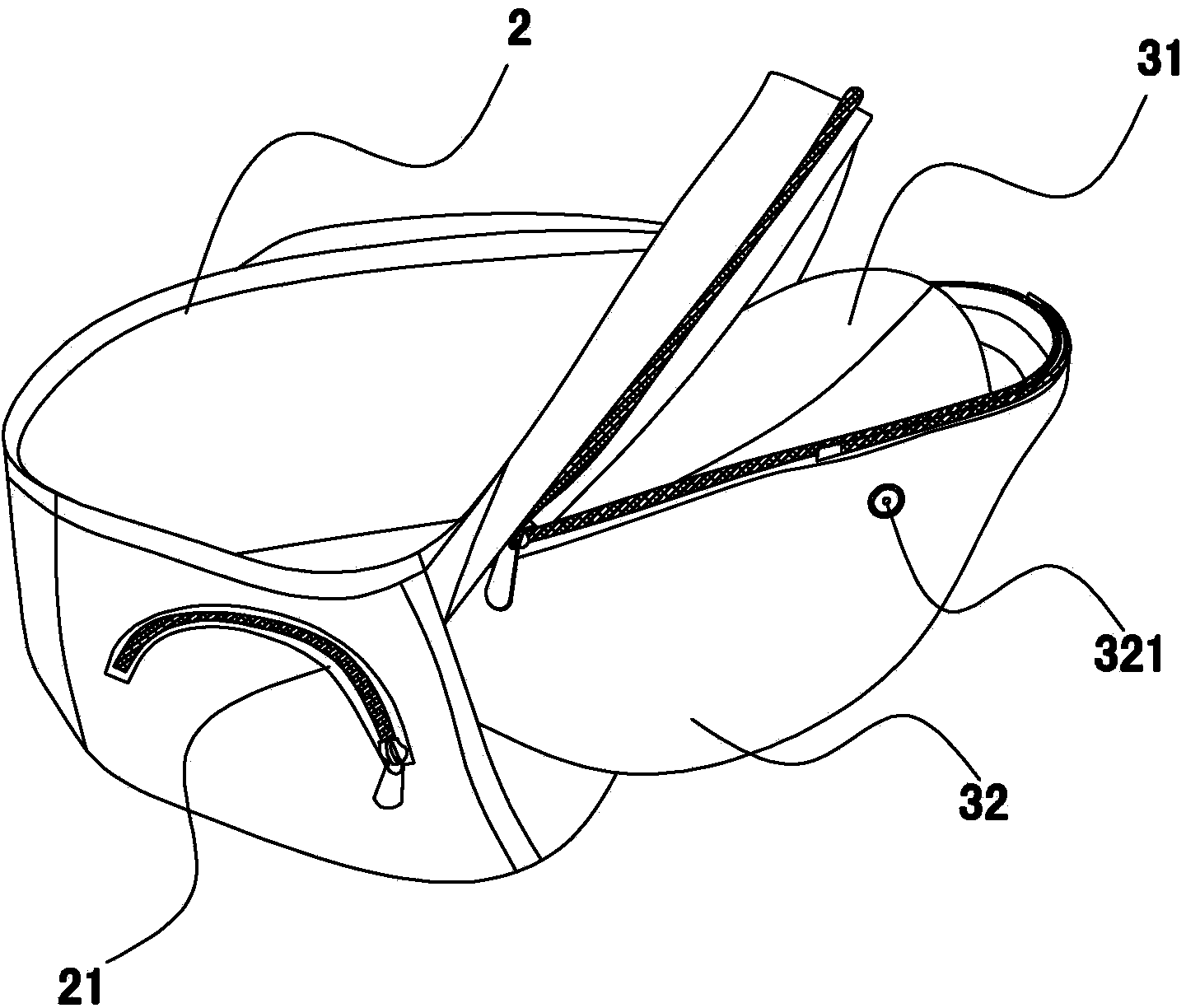 Baby holding waist stool