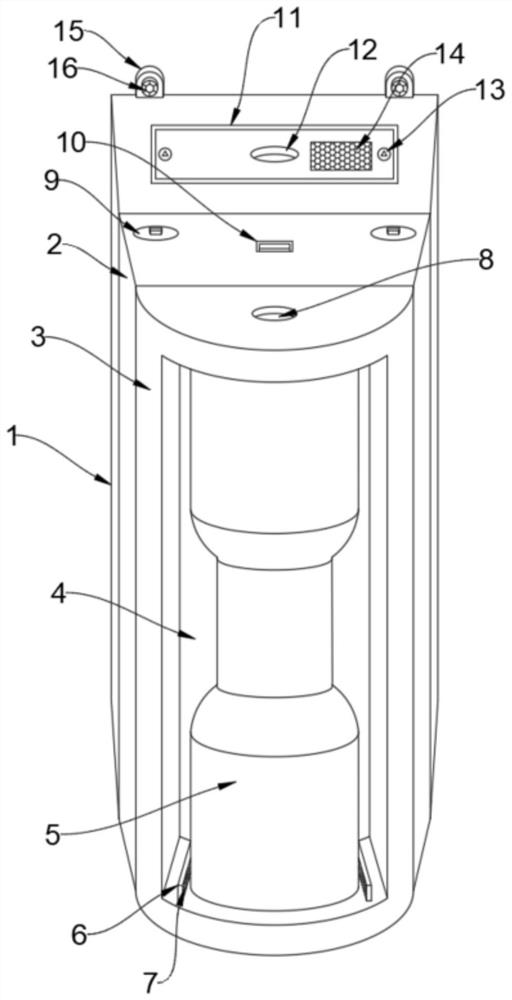 Household fire extinguishing robot