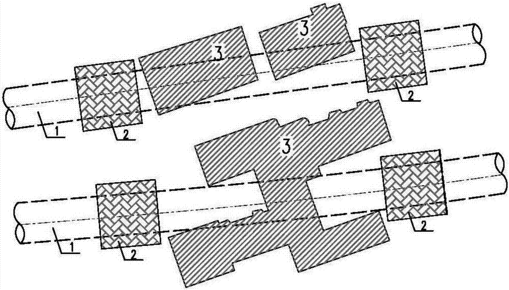 Control method and structure for shield tunnel underlying soft soil layer plastic deformation