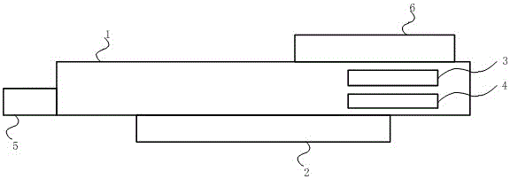 Unmanned plane mounted nuclear radiation detection device