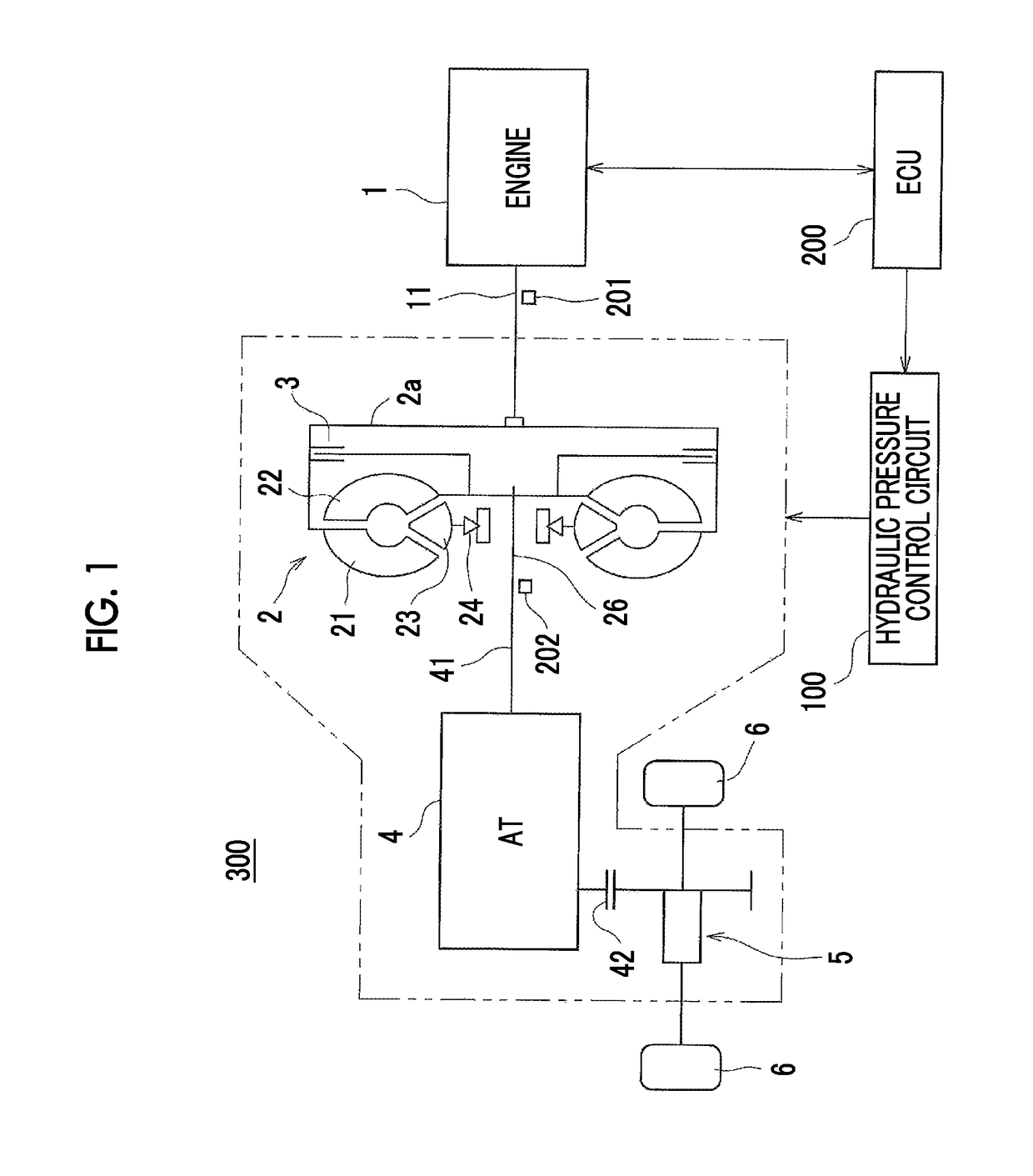 Control device for multi-disc lock-up clutch