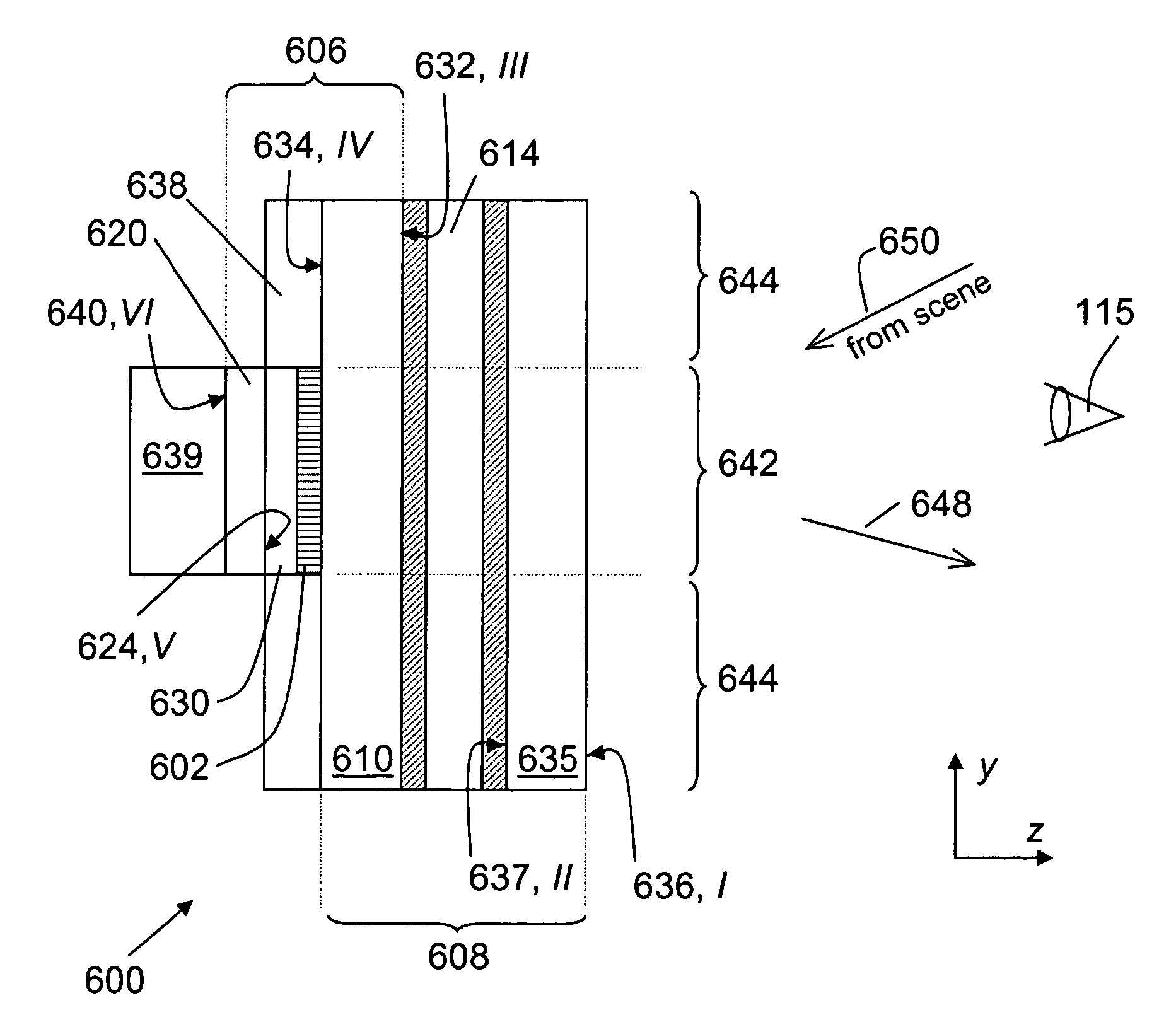 Rearview mirror assemblies with anisotropic polymer laminates