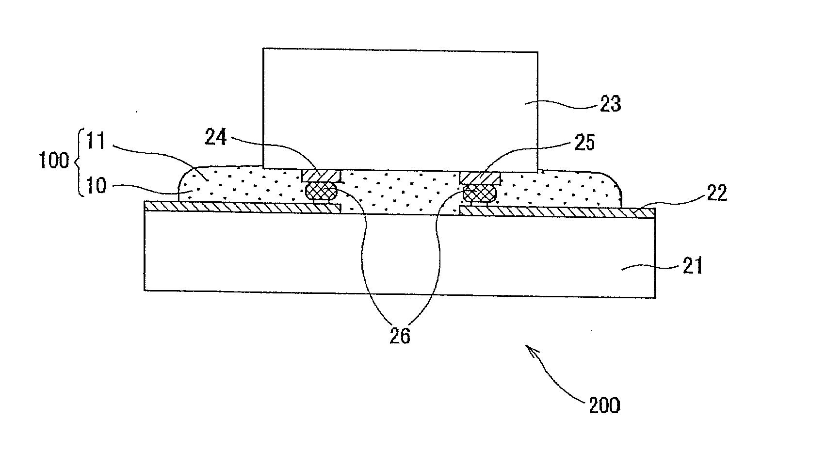 Light-reflective anisotropic conductive adhesive agent, and light emitting device