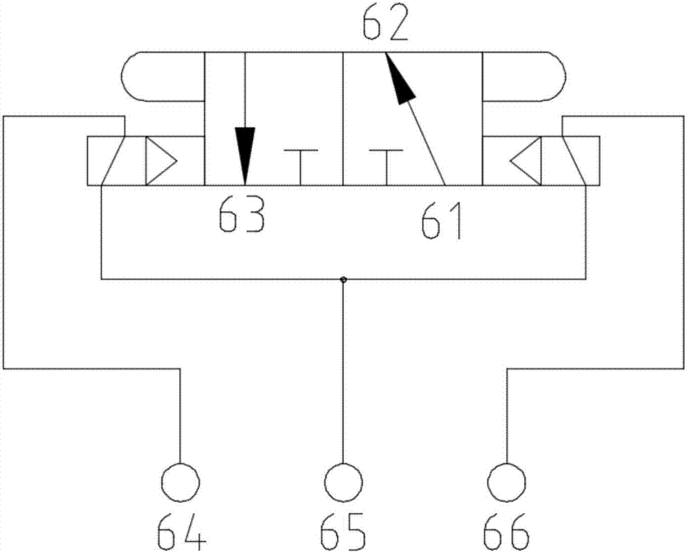 Electronic parking system based on air pressure redundancy