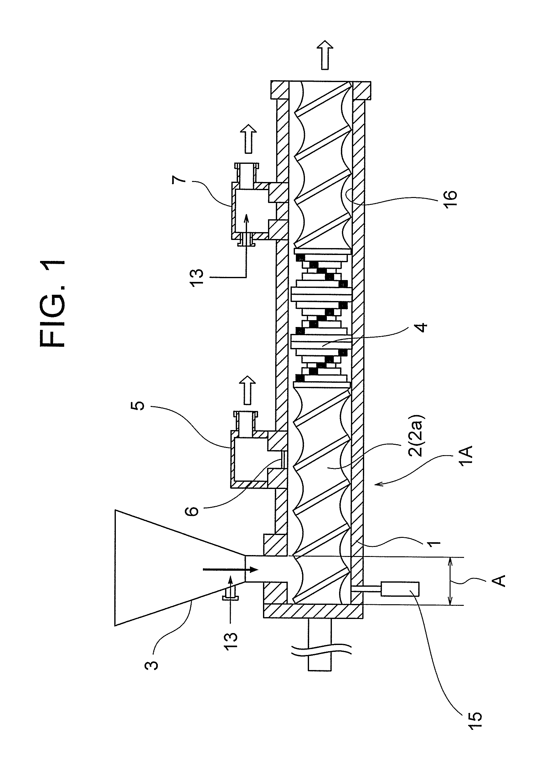 Continuous extrusion device based on twin screw extruder