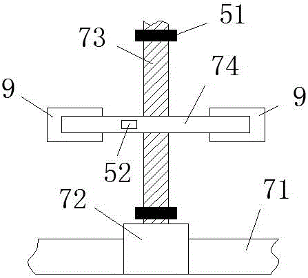 Cleaning device for bridge pavement