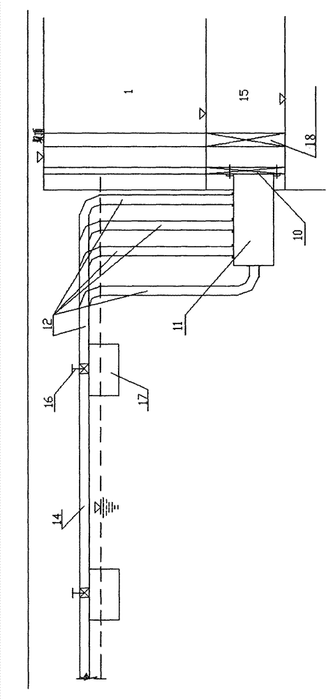 Method for reducing heavily silt-carrying river reservoir deposition