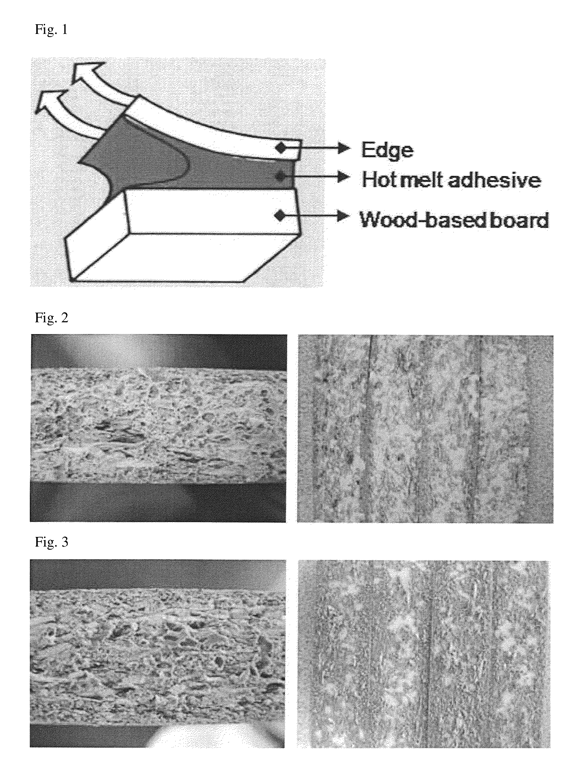 Starch-based hot melt adhesive