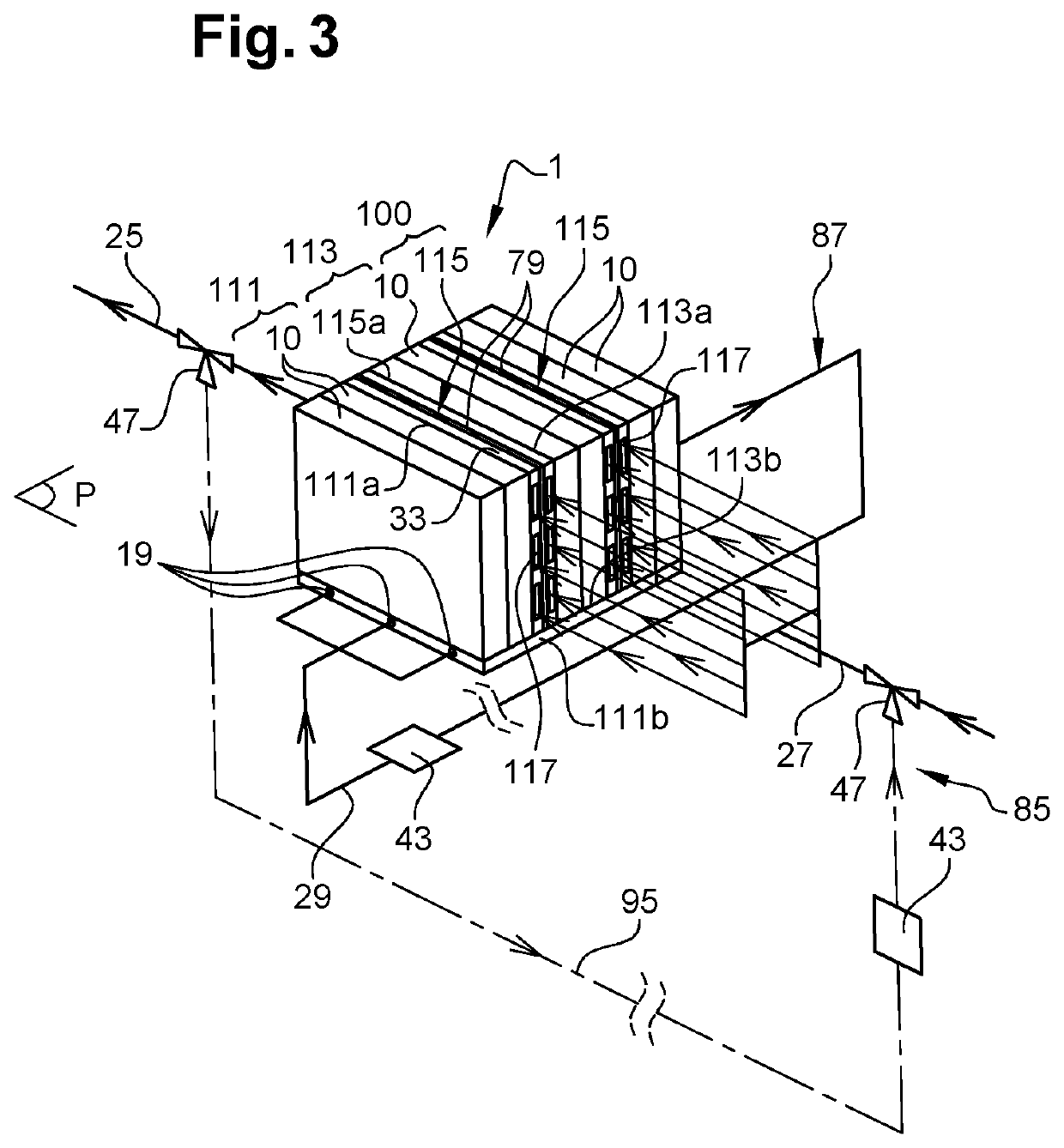 Electric battery thermal-management structure