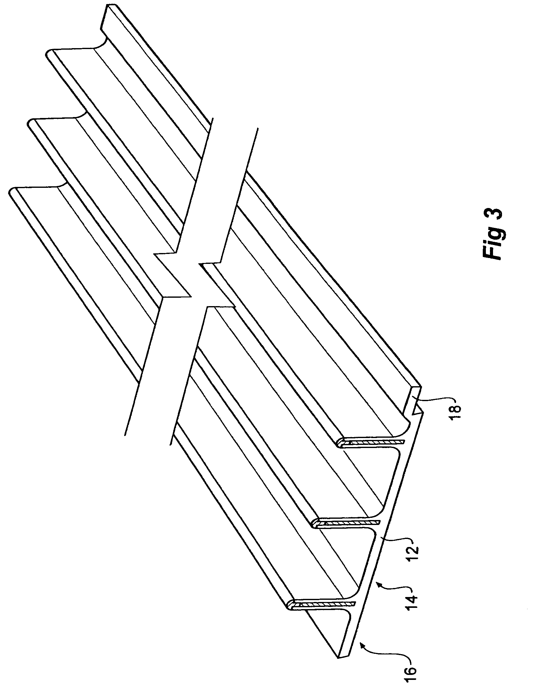 Composite strip windable to form a helical pipe and method therefor