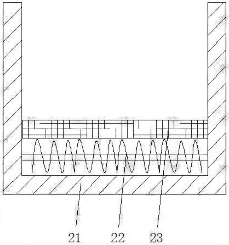 Medical detection dirt storage treatment device