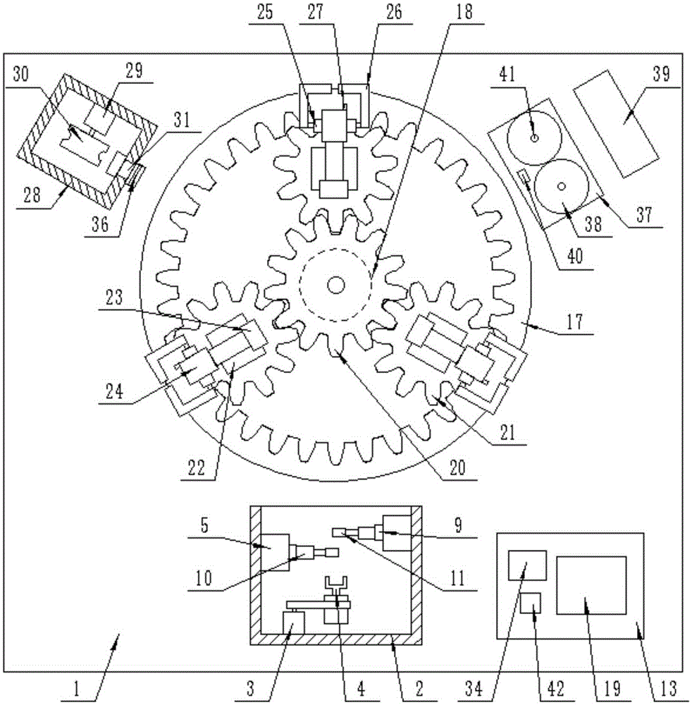 Novel wire terminal-crimping trimming machine