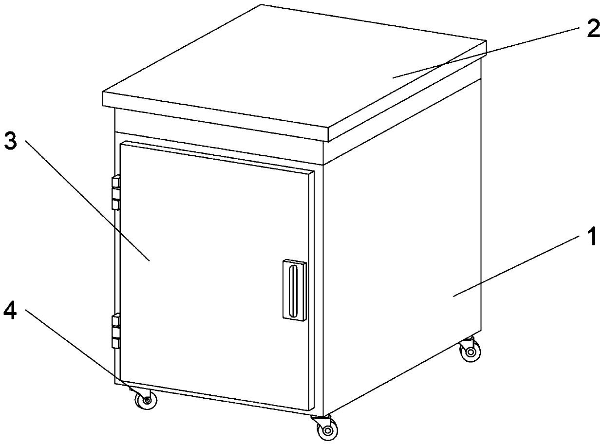 Computer network line arranging device