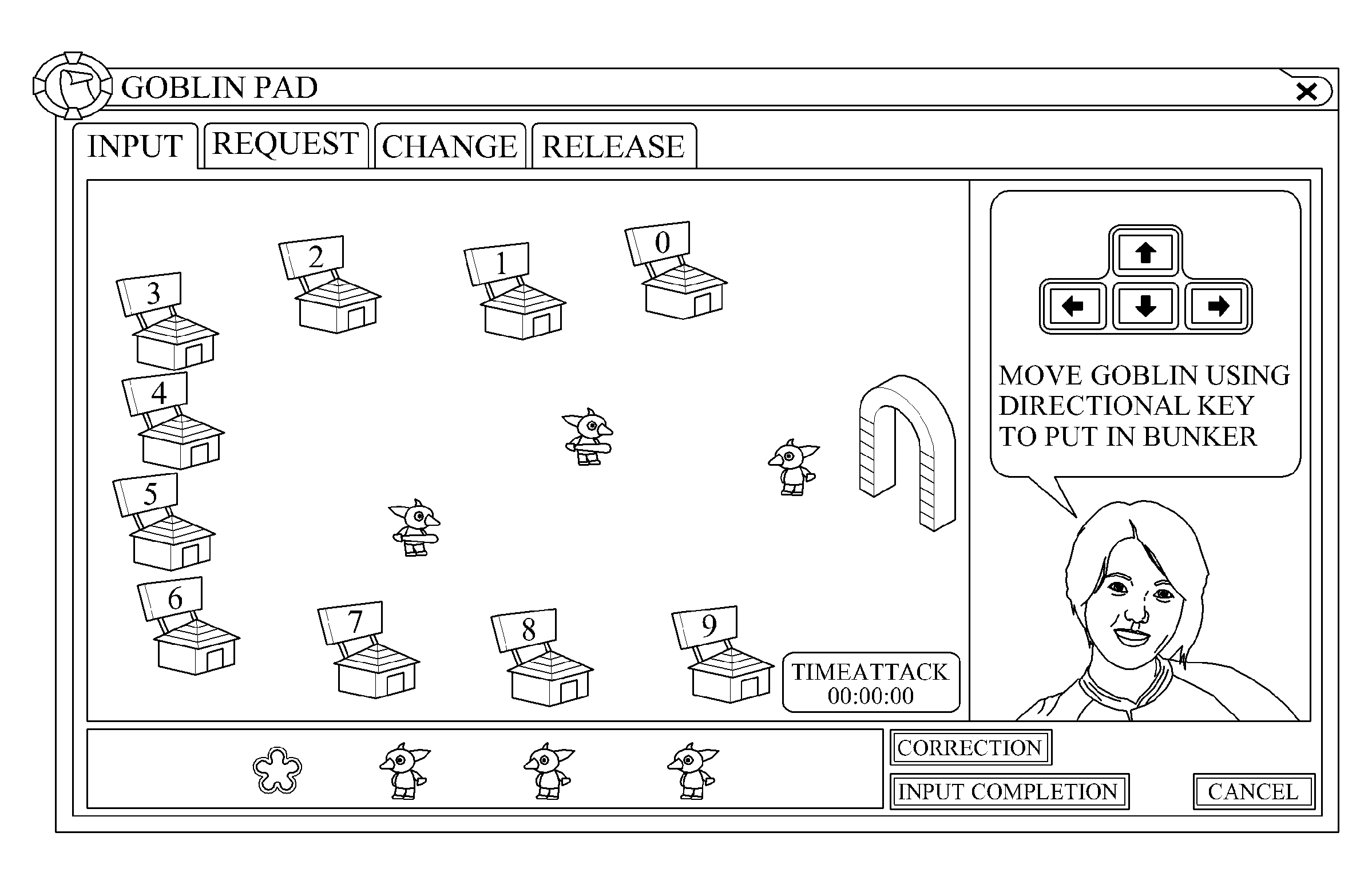 Apparatus and Method for Inputting Password Using Game