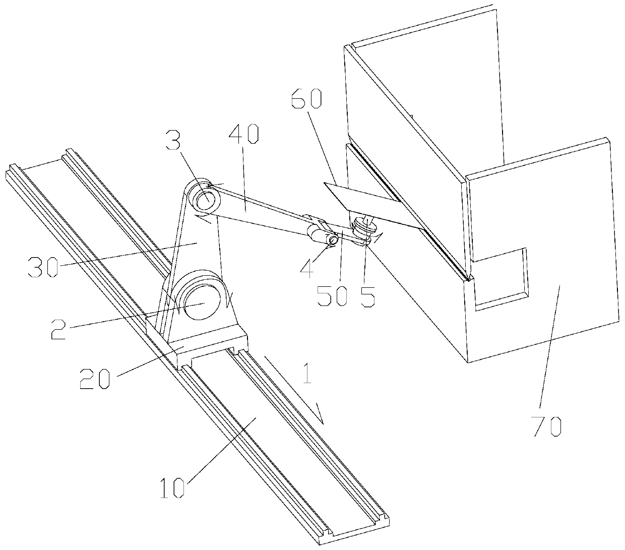 An auxiliary robot for sheet metal processing