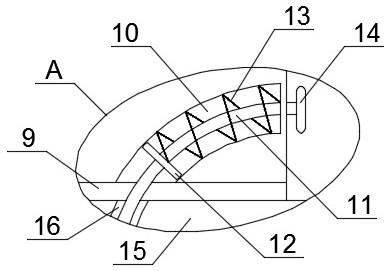 Anti-falling socket for new energy automobile charging pile