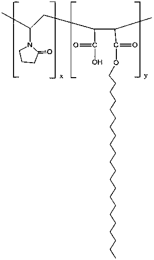 Angioma gel containing amphiphilic polymers and preparation method of angioma gel