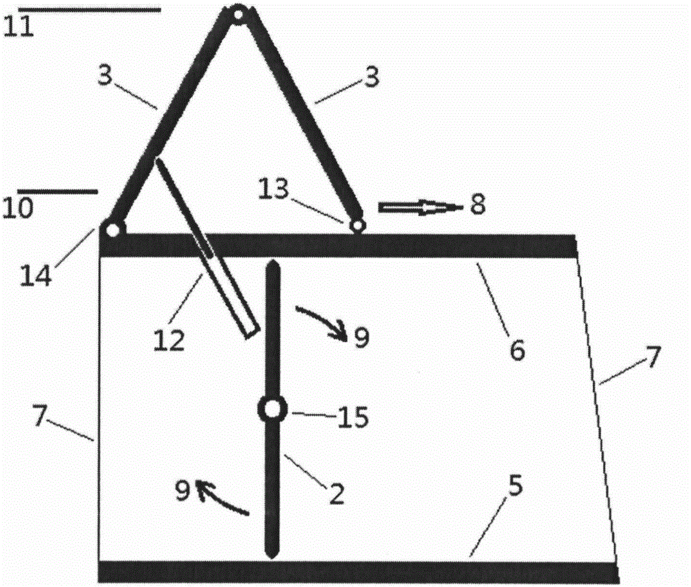 Concealed type cut-off dam for military defense