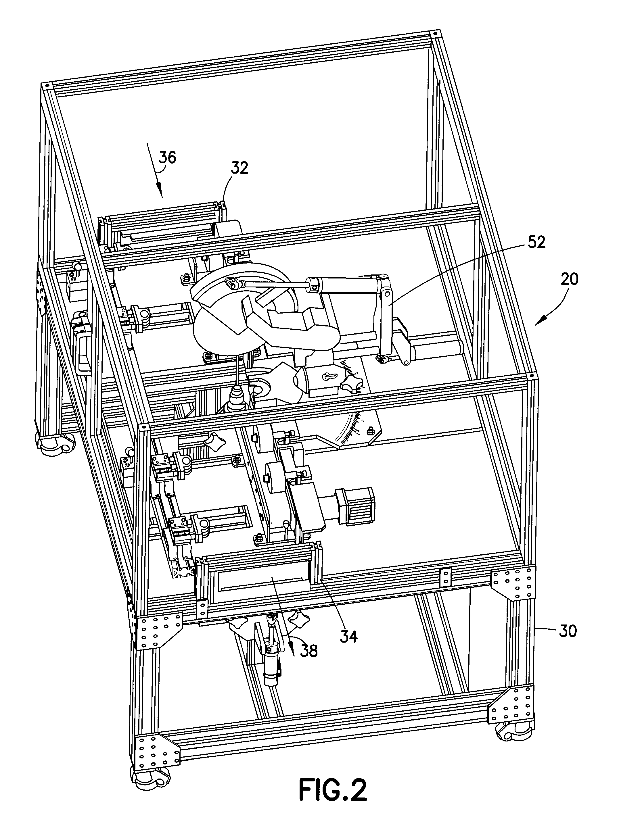 Automated stick-frame system