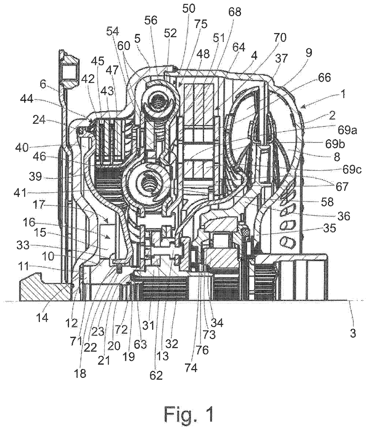 Hydrodynamic Coupling Arrangement