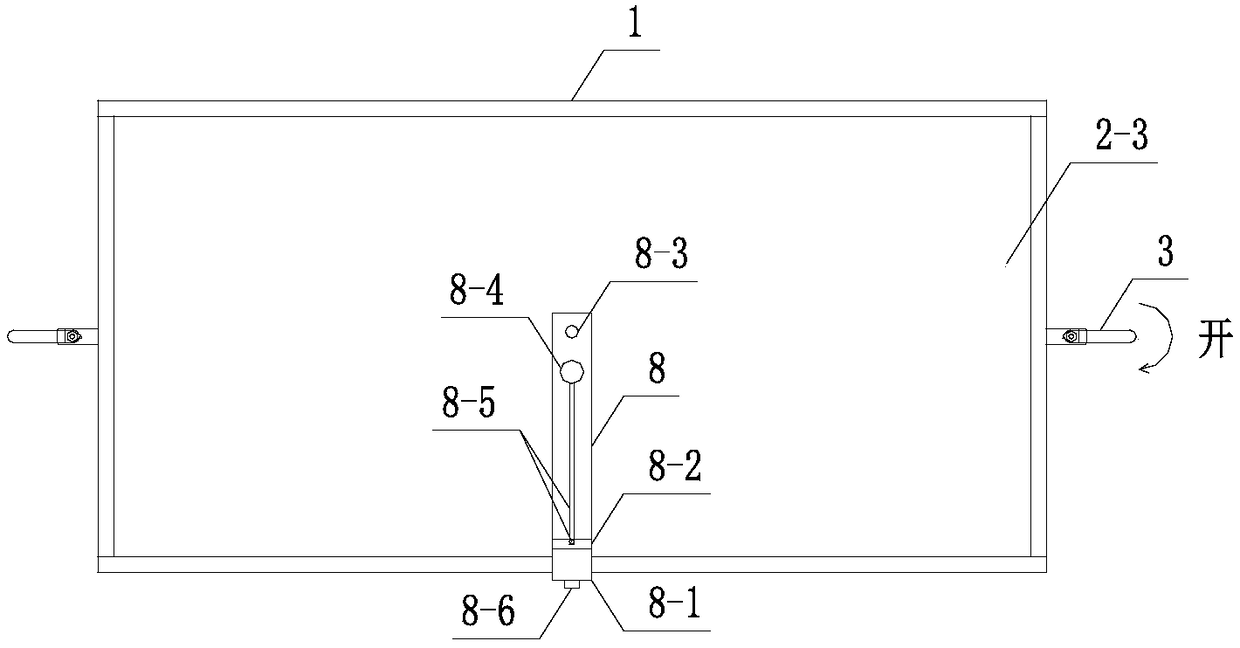 Foundation model test device for simulating the rise and fall of pressurized water head