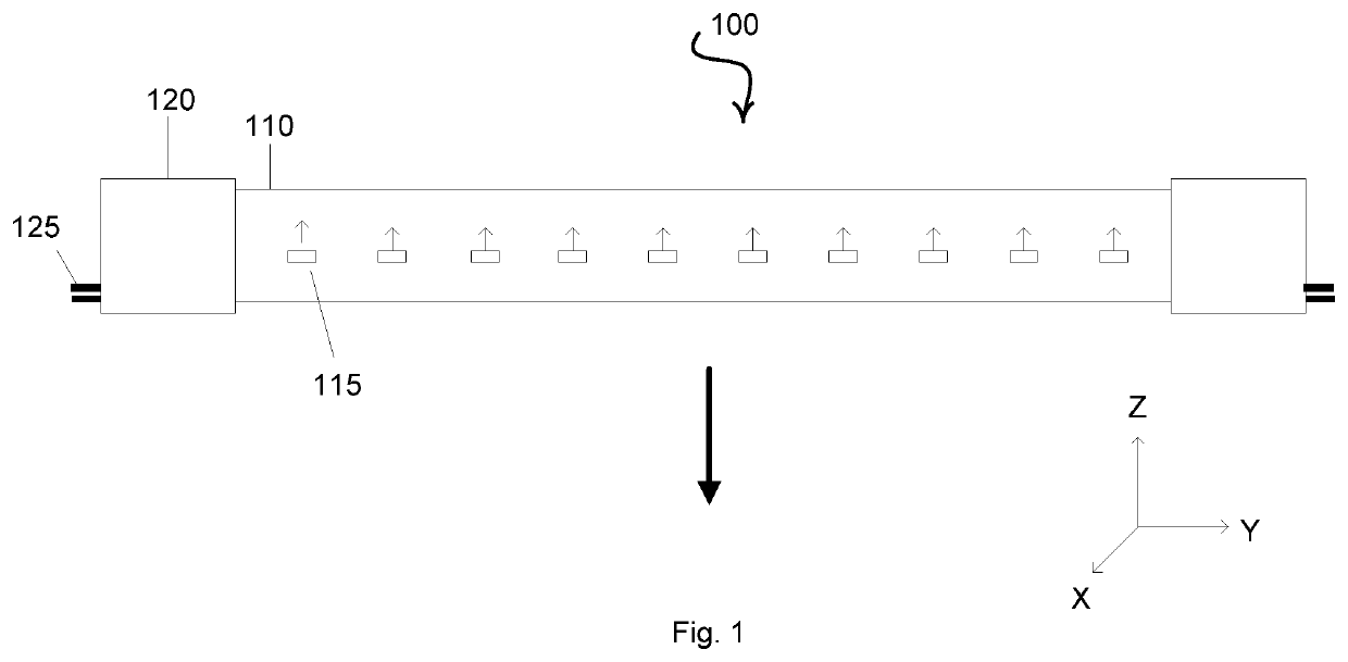 Linear lighting apparatus