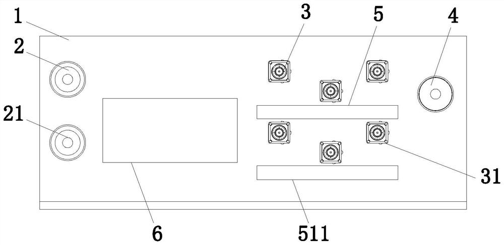 Surface treatment device used before printing and dyeing in fabric production