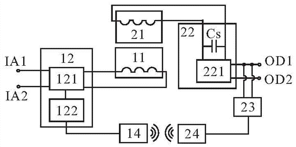 Electric vehicle wireless charging device with frequency conversion and voltage stabilization