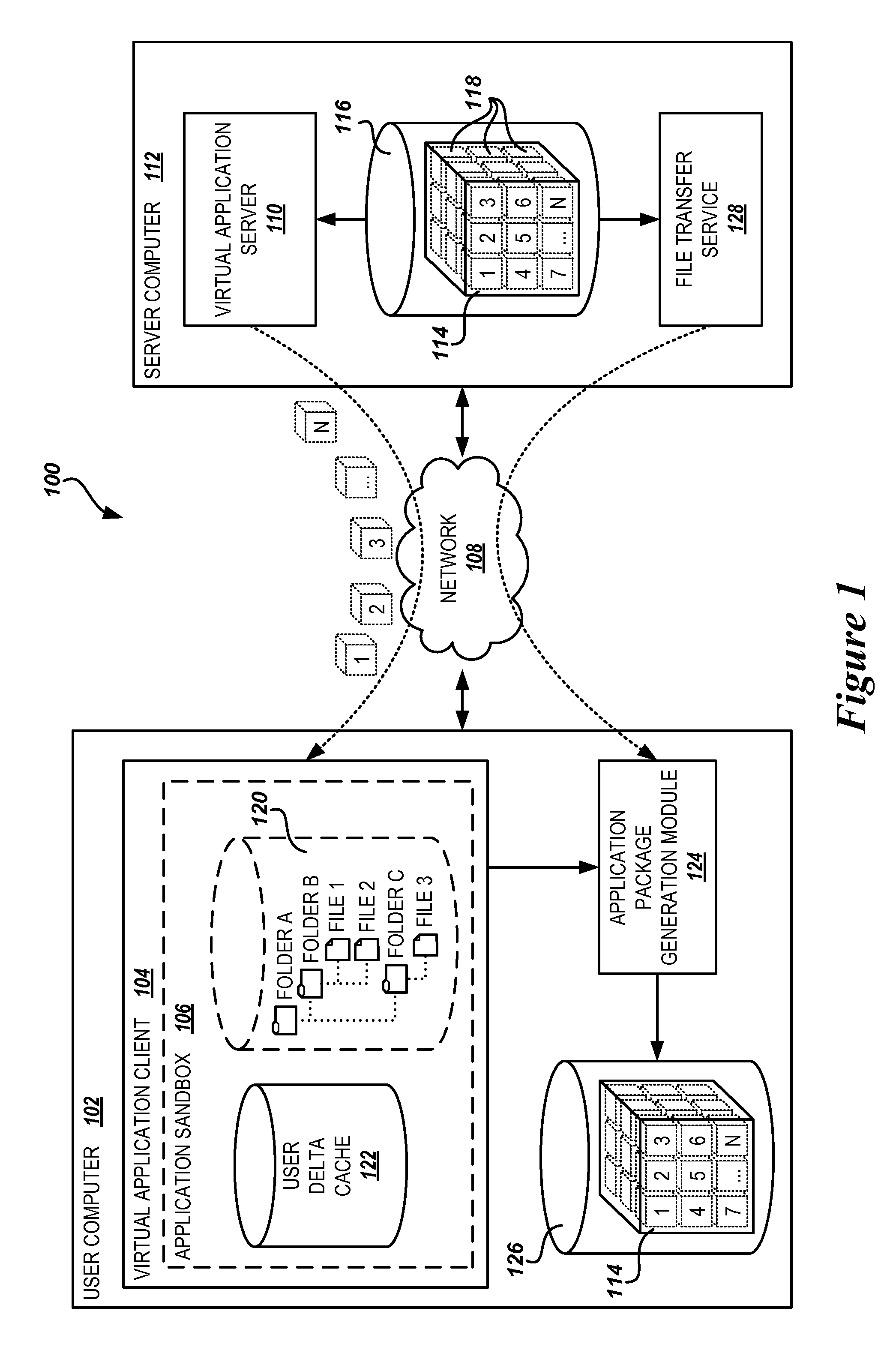 Generating a local copy of a virtualized application package from a local installation