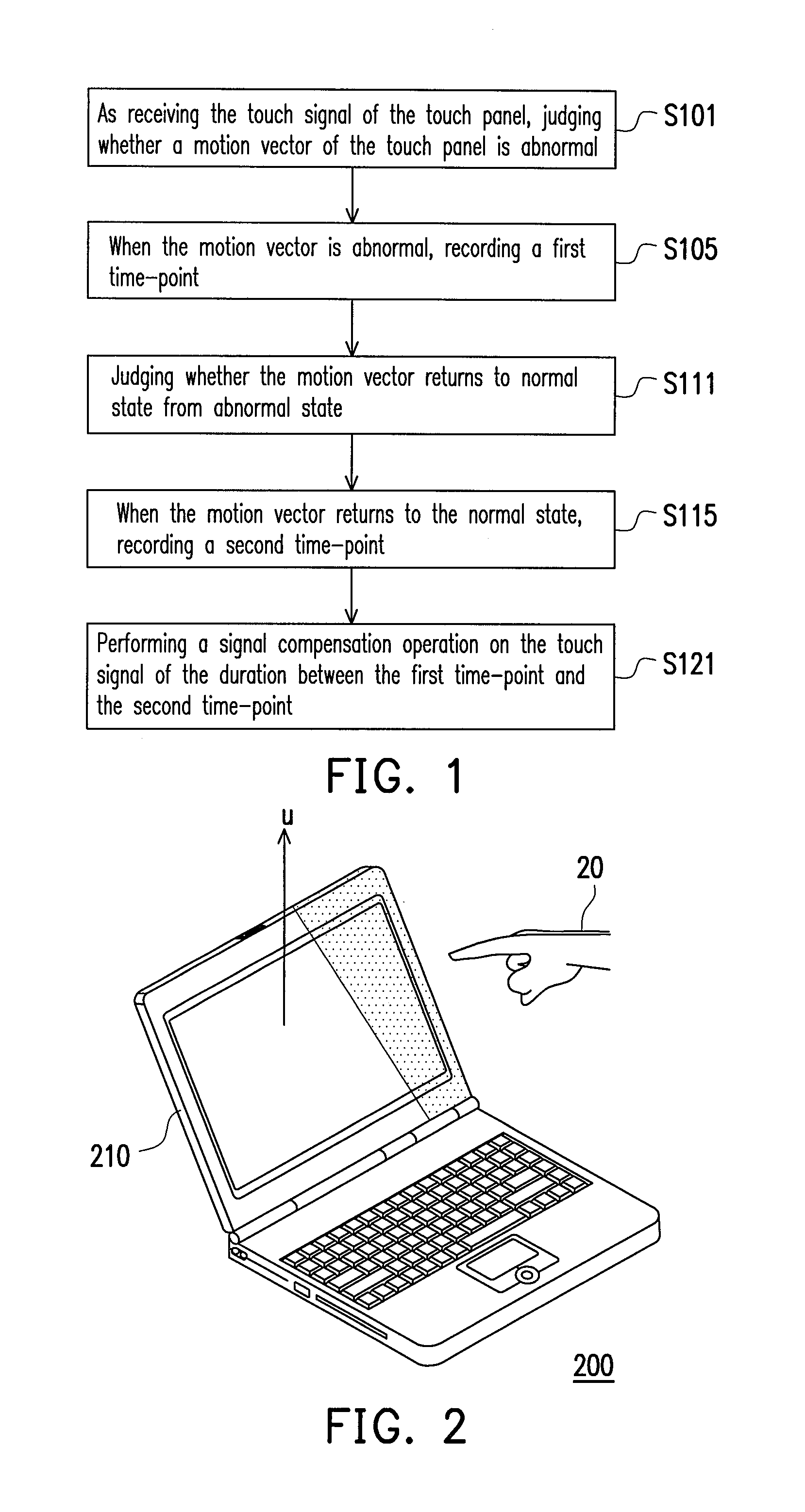 Method for processing touch signal and electronic device using the same