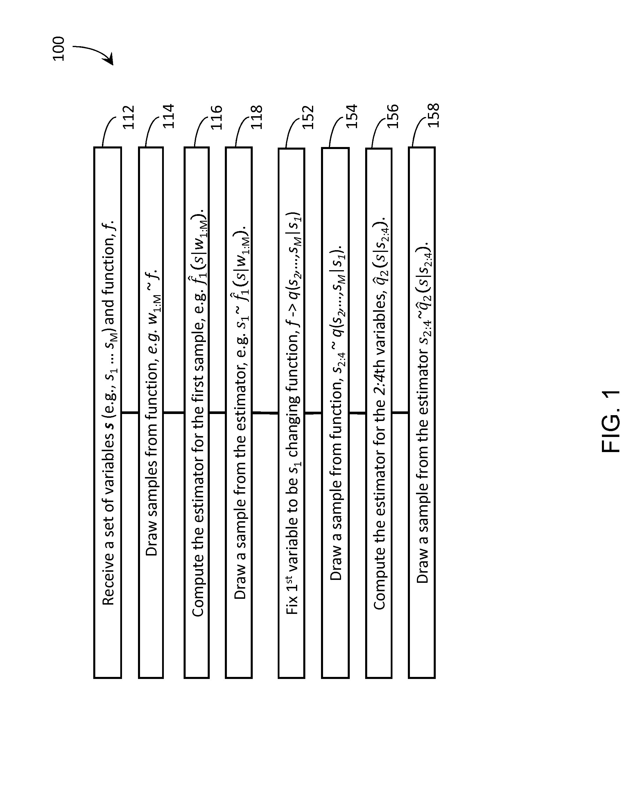 Sampling from a set spins with clamping