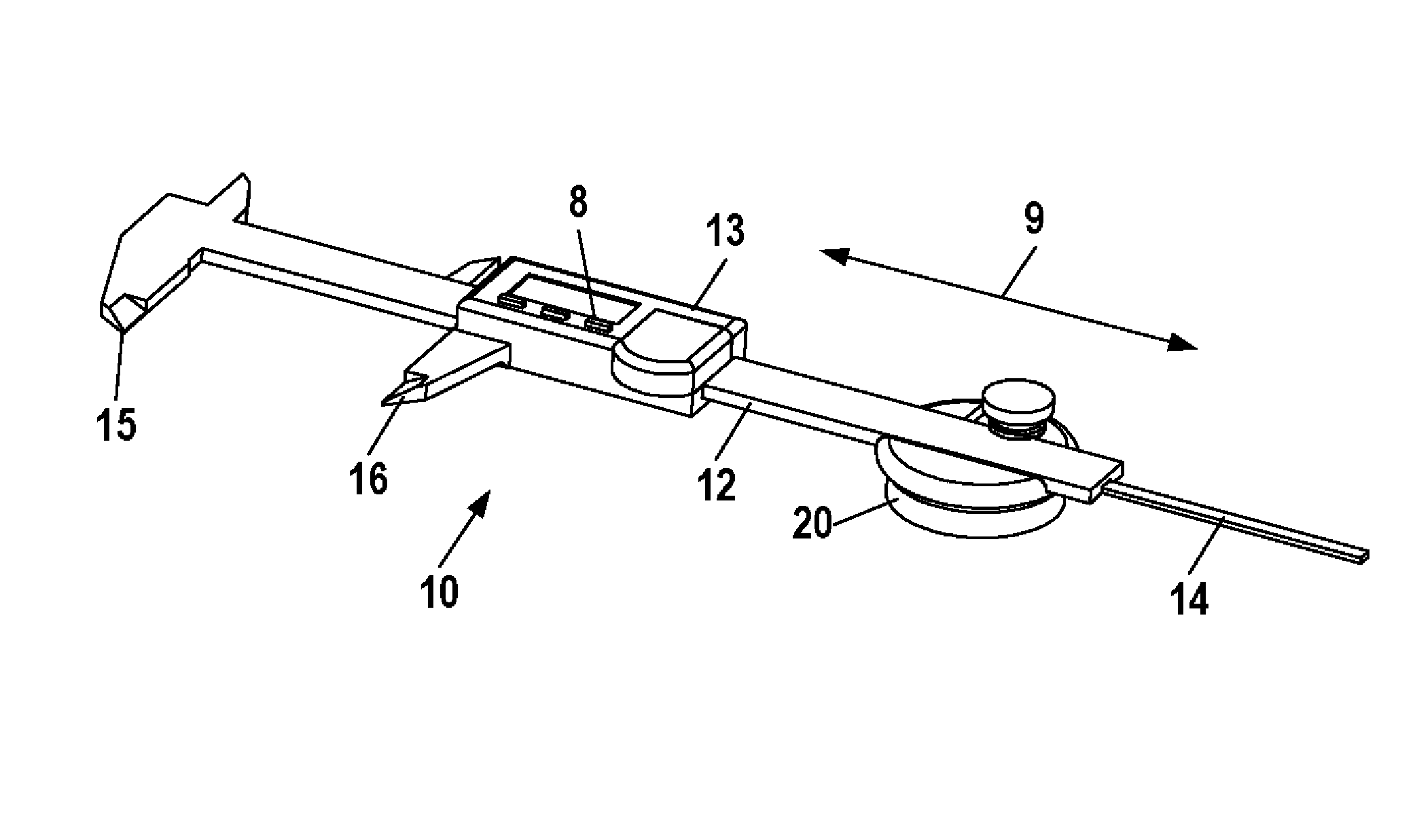 Versatile caliper mounting and measurement accessory