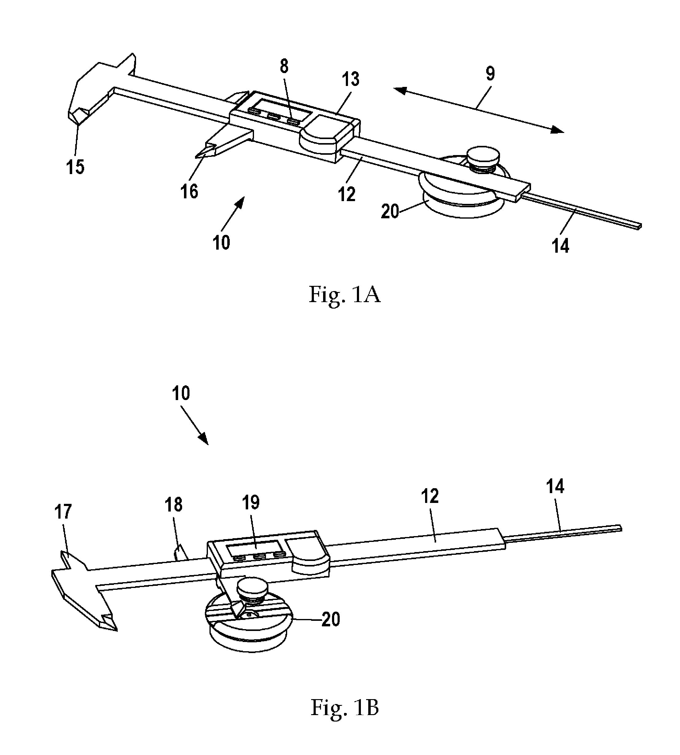 Versatile caliper mounting and measurement accessory