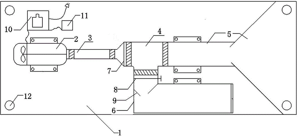 Device for catching fish by water flow