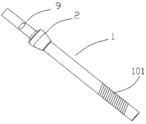 Core-expanding fixture for workpiece with gullies in inner wall and using method thereof