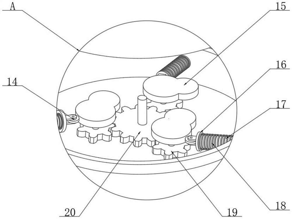 Processing and mixing equipment for fermenting and purifying high-dietary-fiber feed