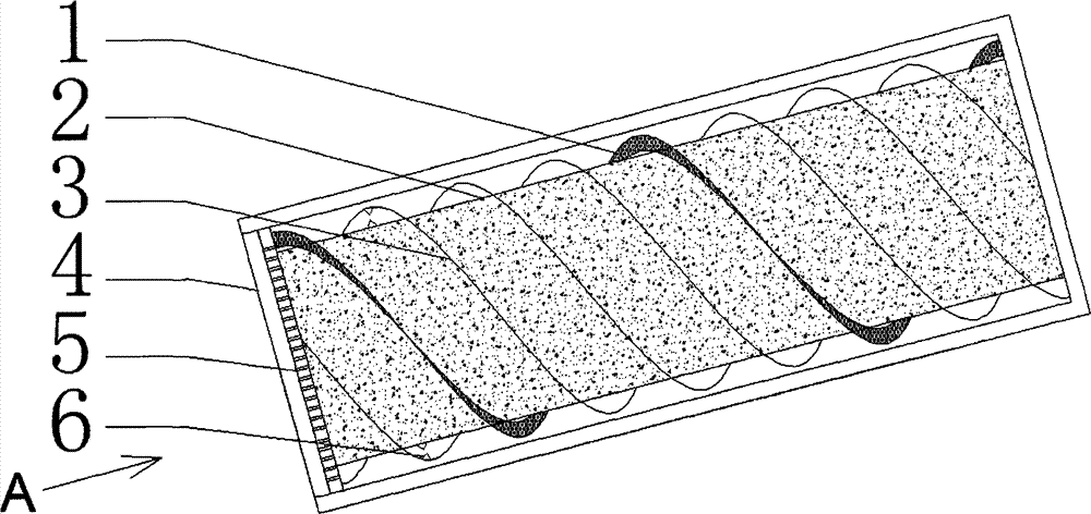 Efficient spiral screening machine